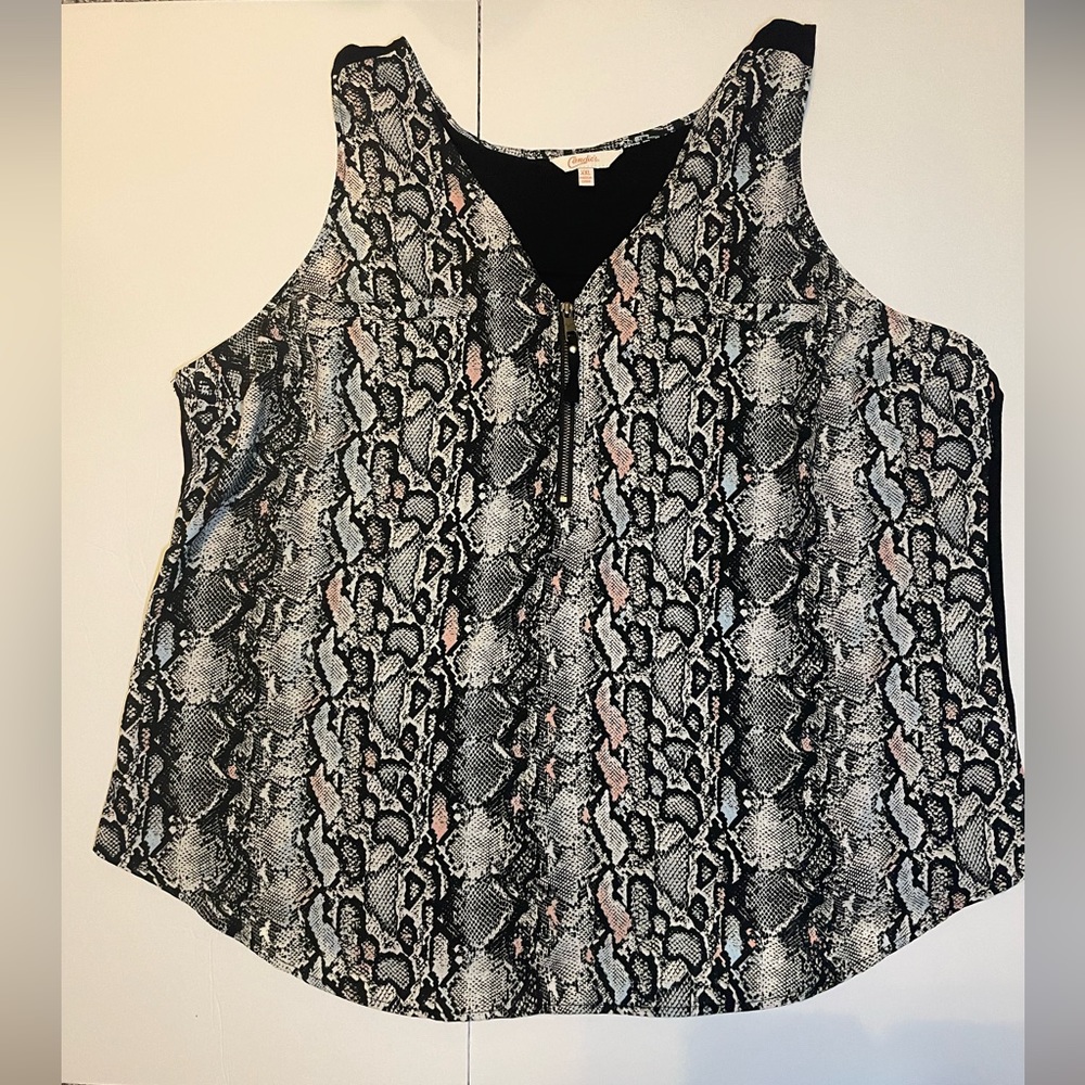 Candies leopard tank top